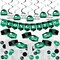 Big Dot of Happiness Green Grad - Best is Yet to Come - Green Graduation Party Supplies Decoration Kit - Decor Galore Party Pack - 51 Pieces